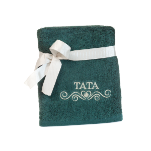 Ręcznik bawełniany  TATA. 50x90 cm. kolor zielony