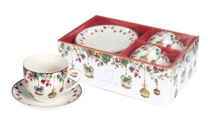 KPL.2 FILIŻANEK ZE SPODKIEM  250ML