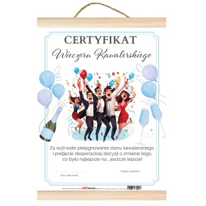 Certyfikat Wieczoru Kawalerskiego