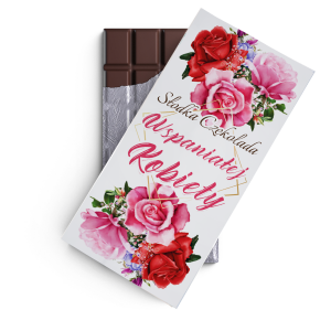 Czekolada mleczna Słodka Czekolada Wspaniałej Kobiety 