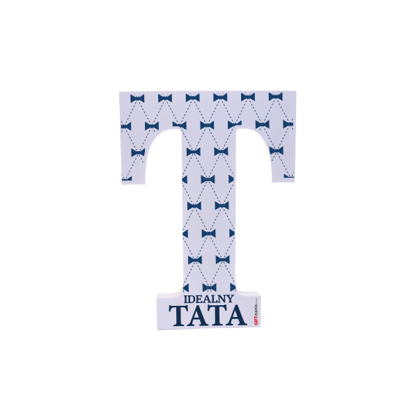 Litera 3d z napisem &quot;Idealny Tata&quot;, 15 cm