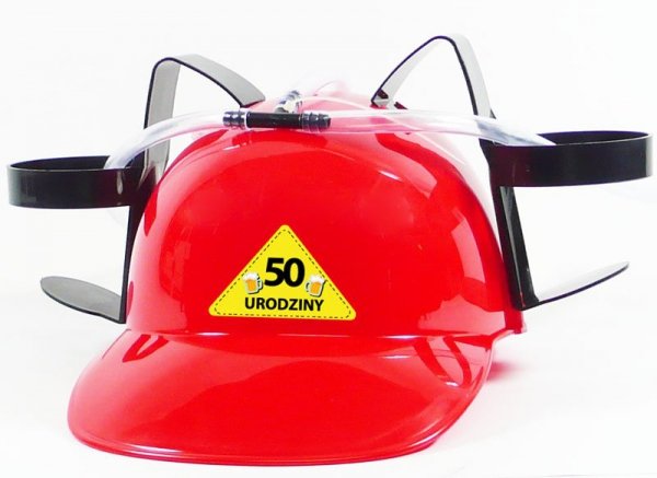 KASK CZERWONY 50