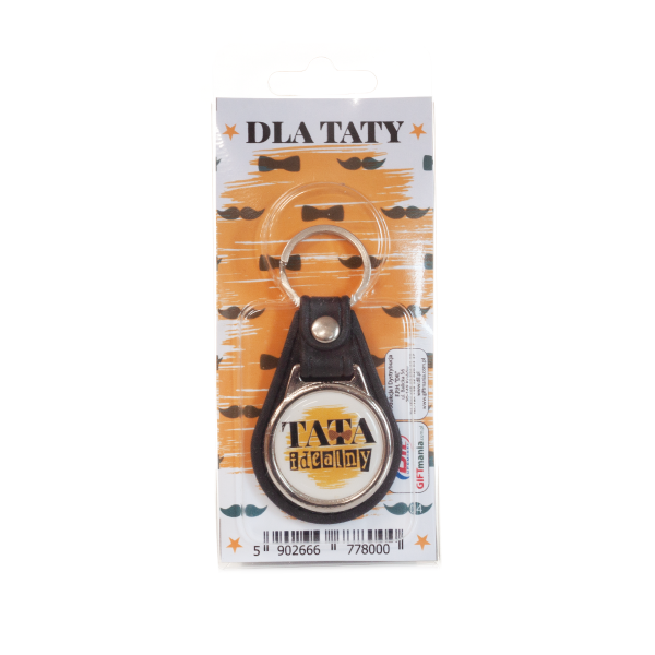 Brelok żelowy w dedykowanym opakowaniu &quot;Tata Idealny&quot;