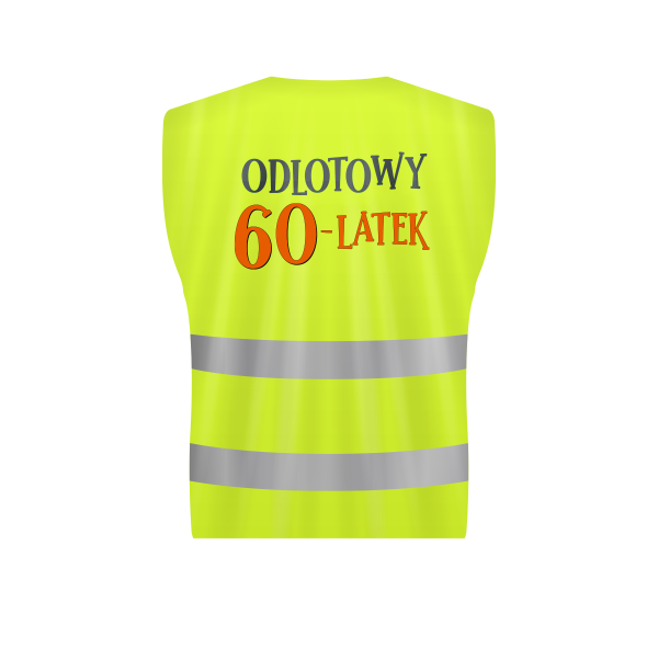 Kamizelka odblaskowa &quot;ODLOTOWY 60 - LATEK&quot;
