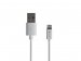 Kabel Natec Prati Lightning / iPhone -&gt; USB-A 2m MFI Biały