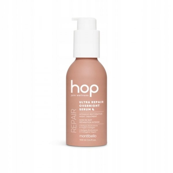 Serum na noc Montibello Hop Ultra Repair Overnight odbudowa włosów 100 ml