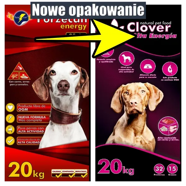 Forzecan Energy 51% mięsa BezGMO 20kg