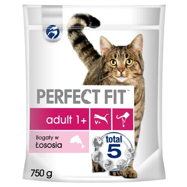 PERFECT FIT Adult 1+ Z Łososiem 750g